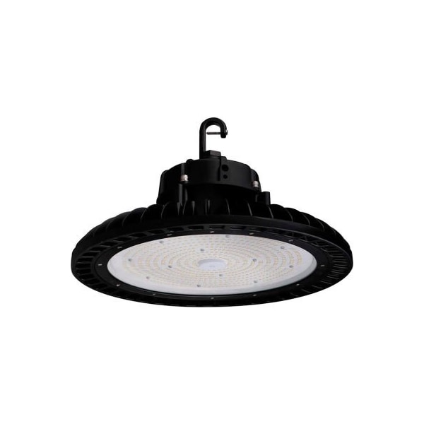 Jd International Lighting Commercial LED UFO LED High Bay, 240W, 200-480V, 32400 Lumen, 5000K, DLC Premium CLU11-240WSH1-BK50 - main